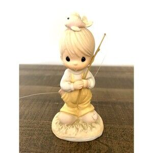 Precious Moments 521973 Caught Up in Sweet Thoughts of You Figurine 1998